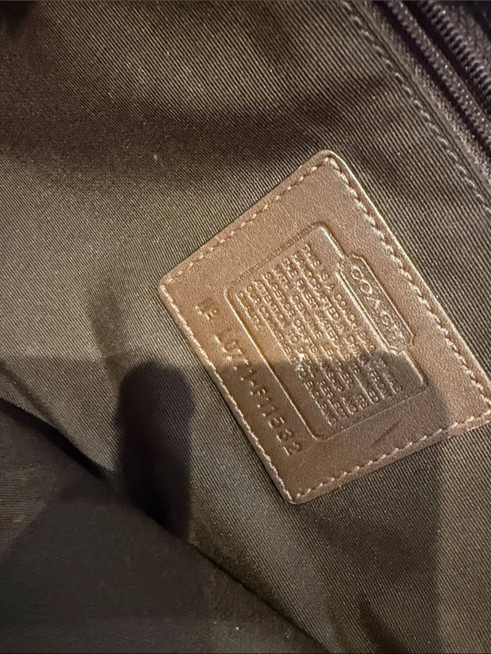 Coach vintage signature